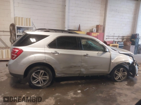 2017 Chevrolet Equinox Premier with VIN 2GNFLGE34H6143461, listed as a IAAI auction lot 41972015 with 94,492 mi miles. Bid and sale history available at carsss.com. Image 13.