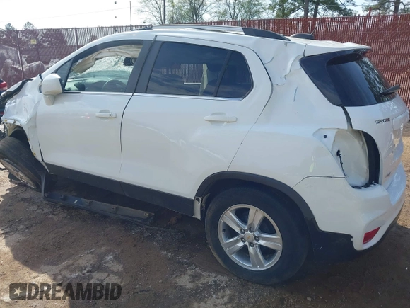 2020 Chevrolet Trax LT with VIN KL7CJLSB5LB315103, listed as a IAAI auction lot 41884353 with 87,095 mi miles and . Bid and sale history available at DreamBid. Image 3.