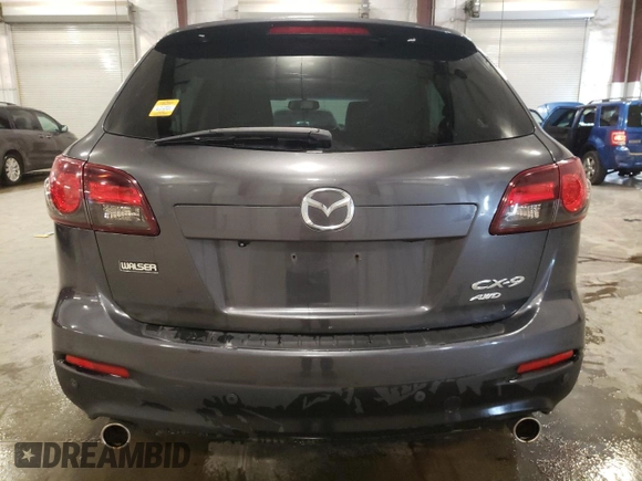 2013 Mazda CX-9 Touring z VIN JM3TB3CVXD0415114, wystawiony jako Copart lot #55965465 z przebiegiem 199 122 mil mil oraz Szkoda całkowita • Salvage title. Historia ofert i sprzedaży dostępna na DreamBid. Obrazek 6.