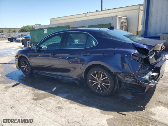 2021 Toyota Camry SE Nightshade with VIN 4T1G11AK8MU477979, listed as a Copart auction lot 49210935 with 70,708 mi miles and Non Repairable. Bid and sale history available at carsss.com. Image 2.