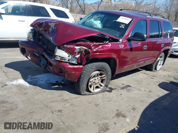 2002 Dodge Durango SLT with VIN 1B4HS48N42F142160, listed as a IAAI auction lot 41878384 with 201,581 mi miles and . Bid and sale history available at DreamBid. Image 17.