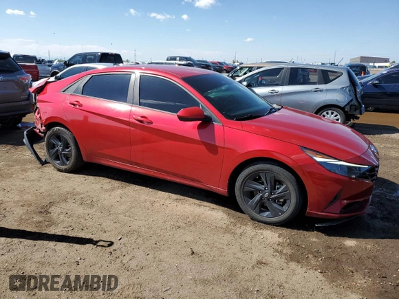2021 Hyundai Elantra SEL z VIN 5NPLM4AG8MH044275, wystawiony jako Copart lot #56269205 z przebiegiem 78 477 mil mil oraz Szkoda całkowita • Salvage title. Historia ofert i sprzedaży dostępna na DreamBid. Obrazek 4.