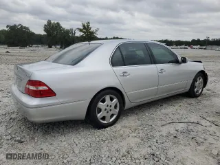 2004 Lexus LS 430 with VIN JTHBN36F440129256, listed as a Copart auction lot 71438464 with 129,287 mi miles and Salvage Title. Bid and sale history available at carsss.com. Image 3.