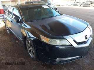 2009 Acura TL Tech with VIN 19UUA86569A003977, listed as a IAAI auction lot 41484820 with 186,479 mi miles. Bid and sale history available at carsss.com. Image 1.