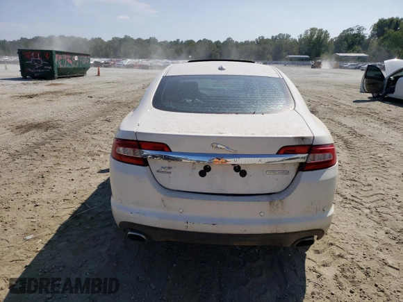 2009 Jaguar XF with VIN SAJWA07C691R40660, listed as a Copart auction lot 69021284 with Not Provided miles and Salvage Title. Bid and sale history available at DreamBid. Image 6.