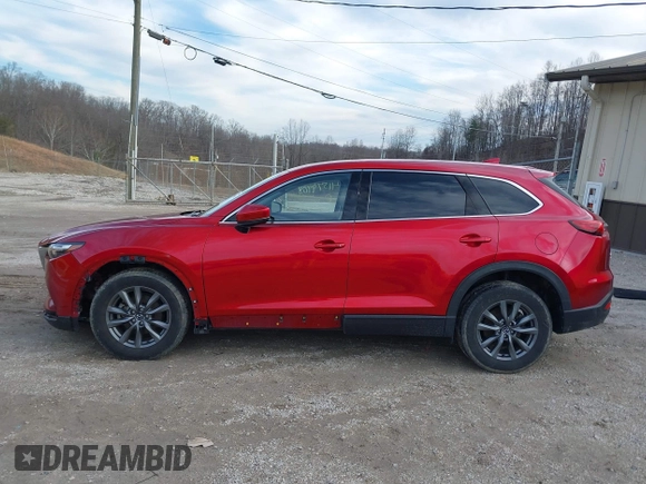 2021 Mazda CX-9 Touring with VIN JM3TCBCY8M0512104, listed as a IAAI auction lot 41579908 with 44,555 mi miles. Bid and sale history available at carsss.com. Image 15.
