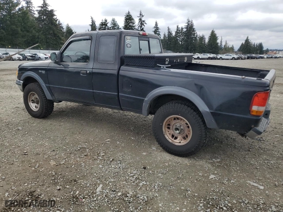 1994 Ford Ranger Splash with VIN 1FTCR15X6RPB73427, listed as a Copart auction lot 45569445 with 170,756 mi miles and Salvage Title. Bid and sale history available at carsss.com. Image 2.