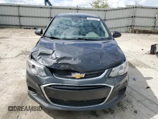 2020 Chevrolet Sonic LT with VIN 1G1JG6SB7L4129019, listed as a Copart auction lot 56726545 with 50,937 mi miles and Salvage title. Bid and sale history available at DreamBid. Image 5.