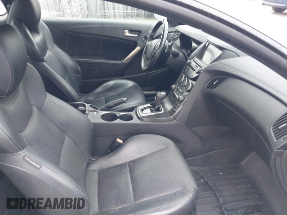 2015 Hyundai Genesis Coupe R-Spec with VIN KMHHU6KJ3FU125152, listed as a IAAI auction lot 42457798 with 159,477 mi miles and . Bid and sale history available at DreamBid. Image 5.