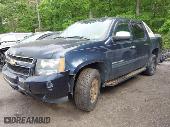 2007 Chevrolet Avalanche LTZ z VIN 3GNFK12377G115256, wystawiony jako IAAI lot #42204282 z przebiegiem 134 266 mil mil oraz . Historia ofert i sprzedaży dostępna na DreamBid. Obrazek 2.