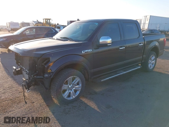 2018 Ford F-150 XL with VIN 1FTEW1EG7JKC03490, listed as a IAAI auction lot 41819970 with 102,375 mi miles and . Bid and sale history available at DreamBid. Image 2.