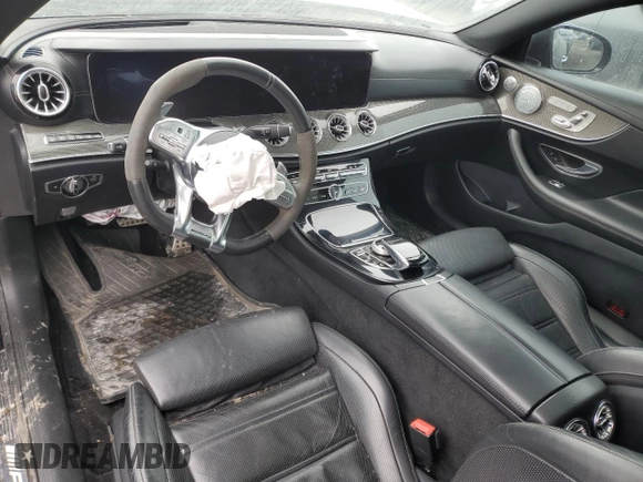 2019 Mercedes-Benz E-Class AMG E 53 with VIN WDD1J6BB3KF082136, listed as a Copart auction lot 46835105 with 0 mi miles and Salvage Title. Bid and sale history available at carsss.com. Image 8.