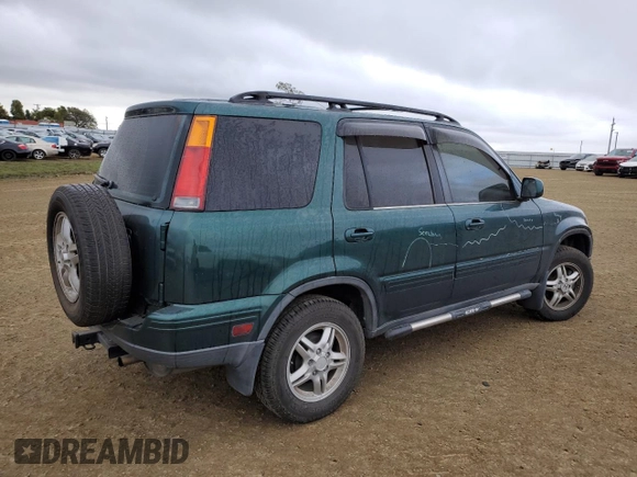 2001 Honda CR-V SE with VIN JHLRD18721C047357, listed as a Copart auction lot 50937535 with 160,006 mi miles and Salvage Title. Bid and sale history available at carsss.com. Image 3.