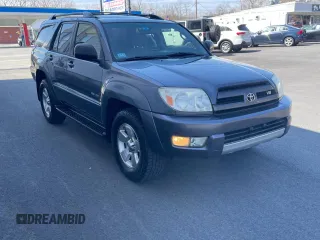 2004 Toyota 4Runner SR5 with VIN JTEBT14R548013439, listed as a Copart auction lot 52911325 with 262,555 mi miles and Clean Title. Bid and sale history available at DreamBid. Image 1.