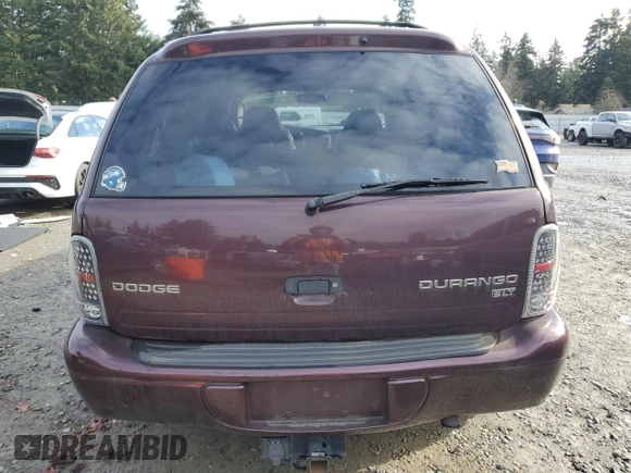 2003 Dodge Durango SLT Plus z VIN 1D4HS58N33F612272, wystawiony jako Copart lot #45331435 z przebiegiem 183 750 mil mil oraz Szkoda całkowita • Salvage title. Historia ofert i sprzedaży dostępna na DreamBid. Obrazek 6.