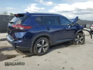 2025 Nissan Rogue SL with VIN JN8BT3CA5SW000117, listed as a Copart auction lot 52555965 with 6,216 mi miles and Non Repairable. Bid and sale history available at carsss.com. Image 3.