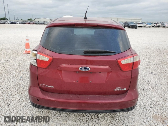 2013 Ford C-Max SEL with VIN 1FADP5BU3DL550877, listed as a Copart auction lot 53393705 with 184,879 mi miles and Salvage Title. Bid and sale history available at carsss.com. Image 6.