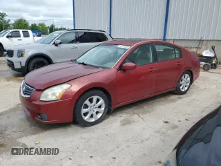 2007 Nissan Maxima SE with VIN 1N4BA41E97C853678, listed as a Copart auction lot 56707525 with 198,371 mi miles and Non repairable. Bid and sale history available at DreamBid. Image 1.