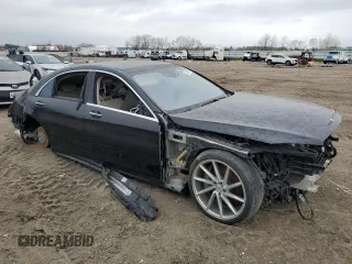 2014 Mercedes-Benz S-Class S 550 with VIN WDDUG8CB7EA009259, listed as a Copart auction lot 45183065 with 0 mi miles and Salvage Title. Bid and sale history available at carsss.com. Image 4.