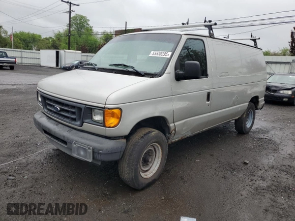 2003 Ford Econoline Cargo with VIN 1FTNE24L33HB73671, listed as a Copart auction lot 55530295 with 181,102 mi miles and Clean Title. Bid and sale history available at DreamBid. Image 1.