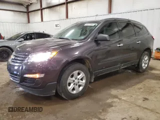 2016 Chevrolet Traverse LS with VIN 1GNKRFED4GJ285875, listed as a Copart auction lot 85251584 with 143,475 mi miles and Clean Title. Bid and sale history available at carsss.com. Image 1.