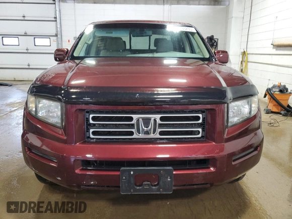2008 Honda Ridgeline RTL with VIN 2HJYK16558H509591, listed as a Copart auction lot 59893235 with 210,513 mi miles and Clean title. Bid and sale history available at DreamBid. Image 5.