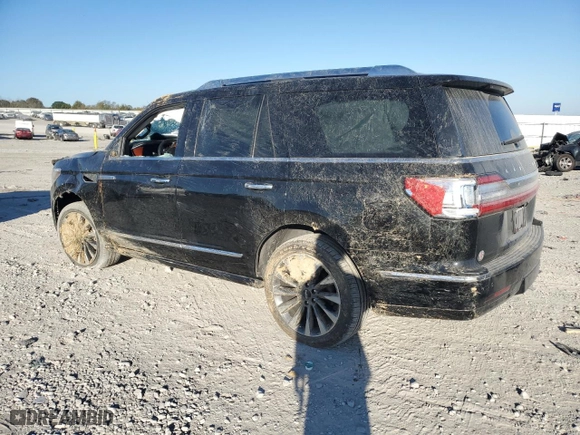 2018 Lincoln Navigator Select with VIN 5LMJJ2JT7JEL01187, listed as a Copart auction lot 77400174 with 97,513 mi miles and Salvage Title. Bid and sale history available at carsss.com. Image 2.