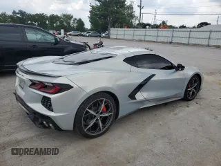 2021 Chevrolet Corvette 2LT with VIN 1G1YB2D46M5122224, listed as a Copart auction lot 64782884 with 48,018 mi miles and Salvage Title. Bid and sale history available at carsss.com. Image 3.