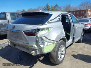 2017 Lexus RX with VIN 2T2BZMCA8HC067582, listed as a IAAI auction lot 41758496 with 74,071 mi miles. Bid and sale history available at carsss.com. Image 4.