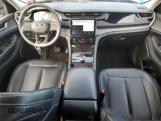 2024 Jeep Grand Cherokee with VIN 1C4RJYB66RC681295, listed as a Copart auction lot 49209175 with 17,334 mi miles and Salvage title. Bid and sale history available at DreamBid. Image 8.