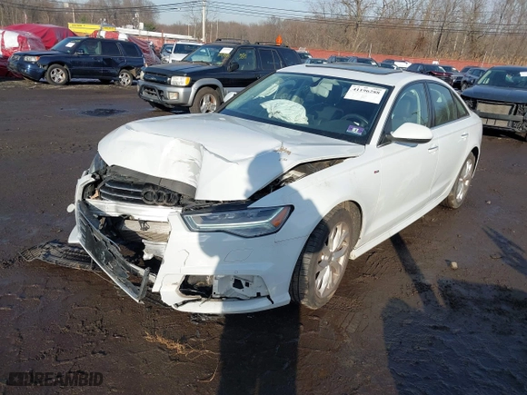 2018 Audi A6 Premium Plus with VIN WAUG8AFC5JN042048, listed as a IAAI auction lot 41196288 with 80,258 mi miles. Bid and sale history available at carsss.com. Image 19.
