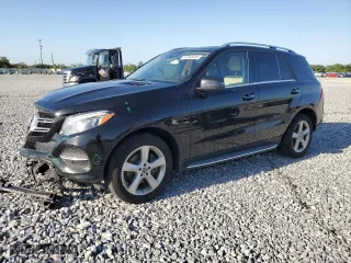 2018 Mercedes-Benz GLE with VIN 4JGDA5HB1JB014430, listed as a Copart auction lot 51753035 with 80,901 mi miles and Salvage Title. Bid and sale history available at carsss.com. Image 1.