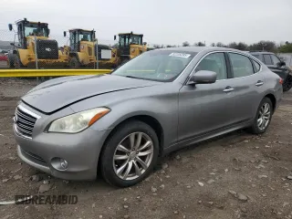 2011 Infiniti M37 with VIN JN1BY1AR0BM370531, listed as a Copart auction lot 52235285 with 135,695 mi miles and Clean Title. Bid and sale history available at carsss.com. Image 1.