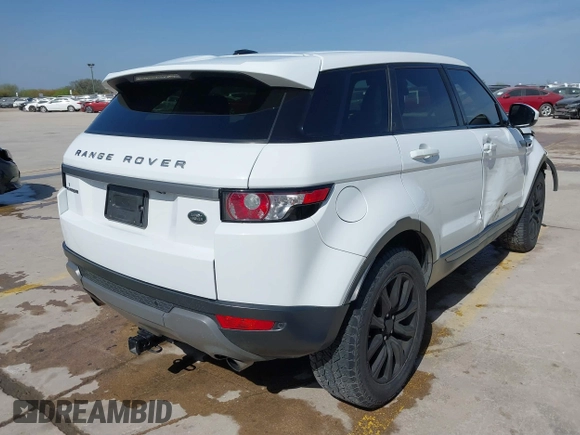 2015 Land Rover Range Rover Evoque Pure with VIN SALVN2BG2FH073984, listed as a IAAI auction lot 41820047 with 75,318 mi miles. Bid and sale history available at carsss.com. Image 4.