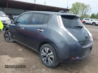 2013 Nissan LEAF SL with VIN 1N4AZ0CP5DC404439, listed as a IAAI auction lot 42098825 with 73,254 mi miles and . Bid and sale history available at DreamBid. Image 3.