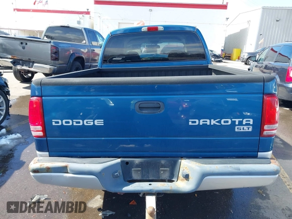 2003 Dodge Dakota SLT with VIN 1D7HL48N73S333828, listed as a IAAI auction lot 41748642 with 163,258 mi miles. Bid and sale history available at carsss.com. Image 16.