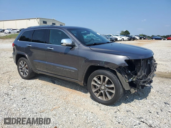 2018 Jeep Grand Cherokee High Altitude with VIN 1C4RJECG8JC239080, listed as a Copart auction lot 62141205 with 66,126 mi miles and Salvage title. Bid and sale history available at DreamBid. Image 4.