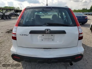 2007 Honda CR-V LX with VIN 5J6RE48367L017290, listed as a Copart auction lot 54781534 with 285,394 mi miles and Salvage Title. Bid and sale history available at carsss.com. Image 6.
