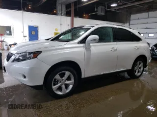 2012 Lexus RX 350 with VIN 2T2BK1BA2CC130088, listed as a Copart auction lot 55059375 with 0 mi miles and Clean Title. Bid and sale history available at carsss.com. Image 1.