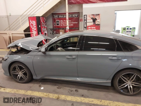 2022 Honda Accord Touring with VIN 1HGCV3F99NA022152, listed as a IAAI auction lot 41573262 with Not provided miles and . Bid and sale history available at DreamBid. Image 14.