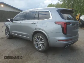 2025 Cadillac XT6 AWD Premium Luxury z VIN 1GYKPDRS8SZ118323, wystawiony jako Copart lot #56156145 z przebiegiem 12 406 mil mil oraz Tytuł czysty. Historia ofert i sprzedaży dostępna na DreamBid. Obrazek 2.