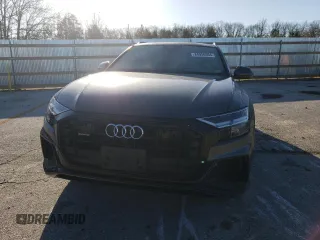 2019 Audi Q8 Premium Plus with VIN WA1EVAF15KD025205, listed as a Copart auction lot 84956594 with 0 mi miles and Salvage Title. Bid and sale history available at carsss.com. Image 5.