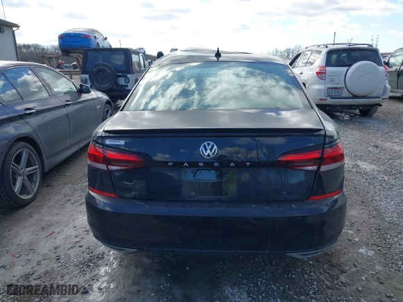 2021 Volkswagen Passat 2.0T R-Line with VIN 1VWMA7A35MC016776, listed as a IAAI auction lot 41435818 with 128,341 mi miles. Bid and sale history available at carsss.com. Image 16.