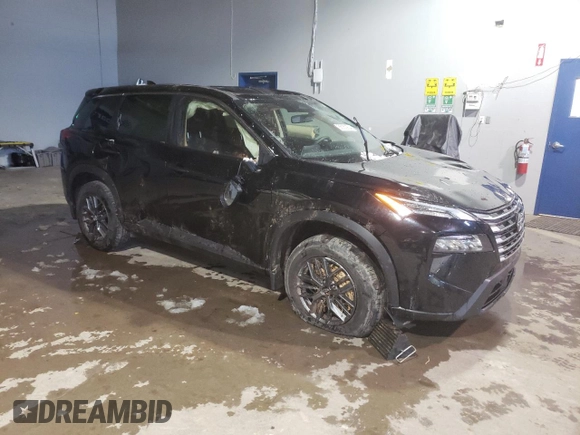2024 Nissan Rogue S with VIN JN8BT3AB4RW440769, listed as a Copart auction lot 86050924 with 18,981 mi miles and Salvage Title. Bid and sale history available at DreamBid. Image 4.