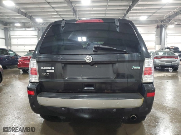 2011 Mercury Mariner Premier with VIN 4M2CN9HGXBKJ05862, listed as a Copart auction lot 80549164 with 188,221 mi miles and Salvage Title. Bid and sale history available at carsss.com. Image 6.
