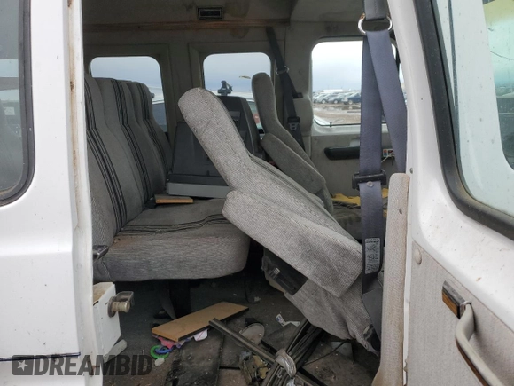 1991 Ford Econoline Cargo with VIN 1FDHS34H8MHB30853, listed as a Copart auction lot 51464515 with 68,455 mi miles and Clean Title. Bid and sale history available at DreamBid. Image 11.