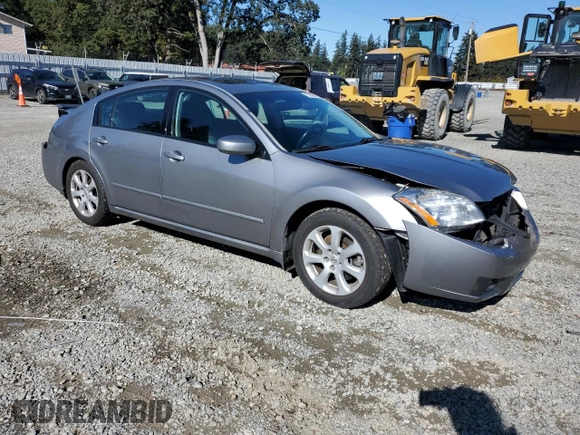 2007 Nissan Maxima 3.5 SL with VIN 1N4BA41E47C850476, listed as a Copart auction lot 75008844 with 201,515 mi miles and Salvage Title. Bid and sale history available at carsss.com. Image 4.