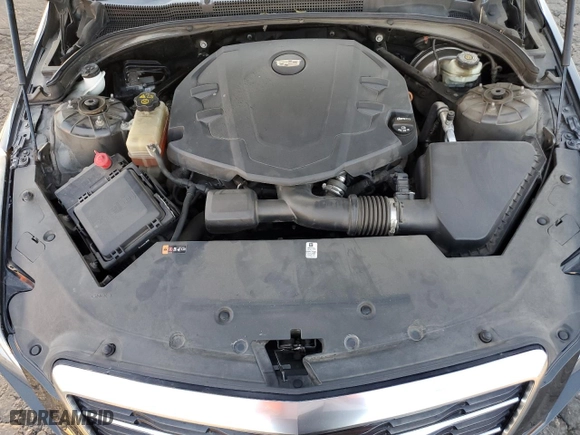 2016 Cadillac ATS Sedan Luxury Collection RWD with VIN 1G6AB5RS9G0107044, listed as a Copart auction lot 81133234 with 77,294 mi miles and Salvage Title. Bid and sale history available at carsss.com. Image 11.