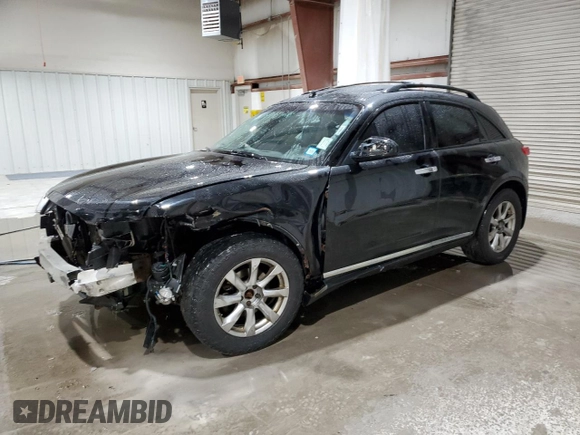 2008 Infiniti FX with VIN JNRAS08W68X208975, listed as a Copart auction lot 76033244 with 189,900 mi miles and Salvage Title. Bid and sale history available at DreamBid. Image 1.