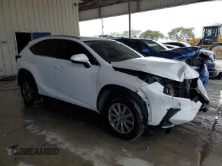 2021 Lexus NX with VIN JTJDARBZ0M5023461, listed as a Copart auction lot 48062765 with 91,290 mi miles and Salvage Title. Bid and sale history available at carsss.com. Image 4.